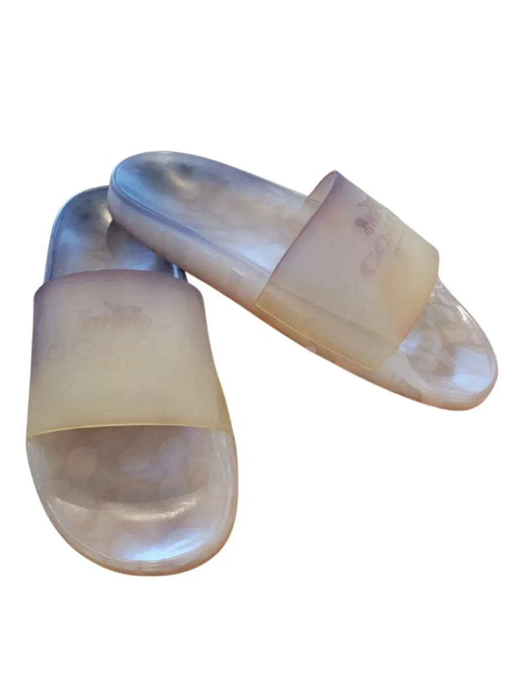 Coach Ulyssa Slide, soft Jelly Slide/Slip On Shoes